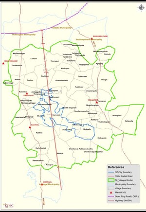  Plot – Map Location View at Yacharam - for Sale