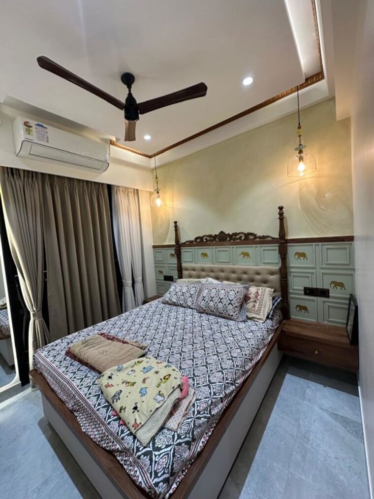 Bedroom, risland-the-icon-phase-2 2 Bedroom 678 Sq.Ft. Apartment In Dhokali Thane 10768369