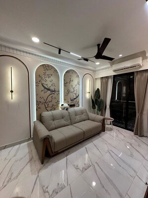 Living Room in 2 BHK Apartment at Risland The Icon Phase 2, Dhokali – for Sale