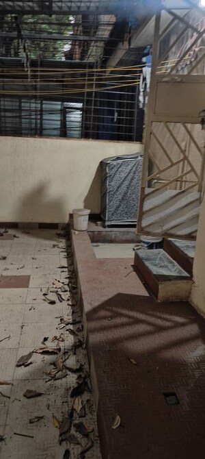 Staircase in 3.5 BHK Apartment at Dwarkadheesh Gardens, Rahatani – for Rent