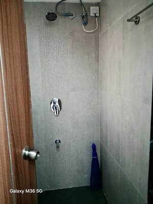 Bathroom in 1 BHK Apartment at Rajiv Sojpal Building, Dadar West – for Rent