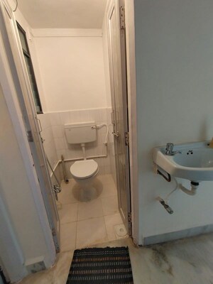 Bathroom in 1 BHK Apartment at Mahadkar Residency, Paud Road – for Rent