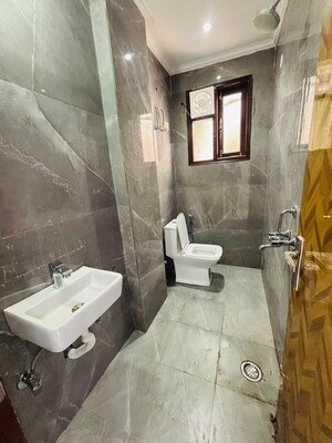 Bathroom in 1 BHK Builder Floor at Neb Sarai – for Rent