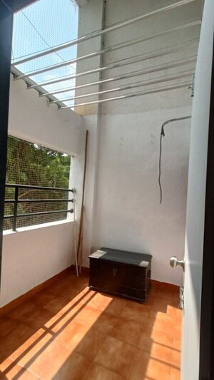 Balcony in 3 BHK Apartment at Mokate Heritage, Kothrud – for Rent