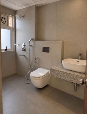 Bathroom in 4 BHK Apartment at Action Area Iid – for Rent