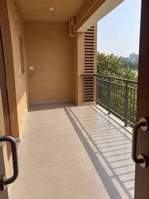 Balcony in 4 BHK Apartment at Action Area Iid – for Rent