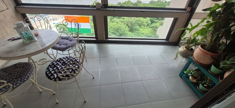 Balcony, panchshil-eon-waterfront-i 4 Bedroom 3000 Sq.Ft. Apartment In Kharadi Pune 10768446