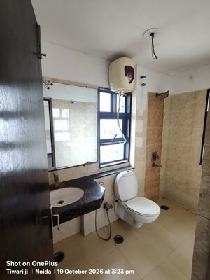 Bathroom in 3 BHK Apartment at Gaur Sportswood, Sector 79 – for Rent