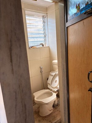 Bathroom in 1 BHK Apartment at Prathamesh Xanadu C wing Chs Ltd, Andheri West – for Rent