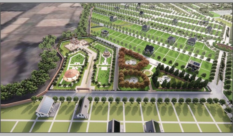 Master Plan, pristine-homes 2.5 Bedroom 75 Sq.Yd. Villa In Sadullapur Greater Noida 10768482