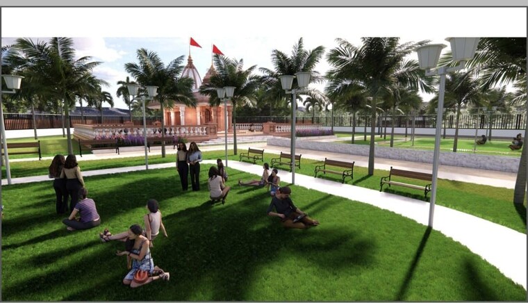 Garden, pristine-homes 2.5 Bedroom 75 Sq.Yd. Villa In Sadullapur Greater Noida 10768482