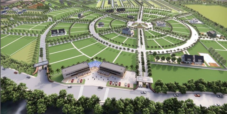 Master Plan, pristine-homes 2.5 Bedroom 75 Sq.Yd. Villa In Sadullapur Greater Noida 10768482