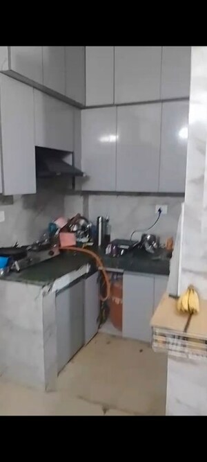 Kitchen in 2 BHK Builder Floor at Mahavir Enclave – for Rent