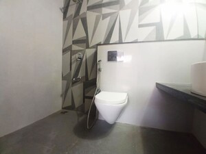 Attached Bathroom in 1 BHK Apartment at Lodha Casa Viva, Majiwada – for Rent