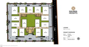Master Plan in 3 BHK Apartment at Maximus Heights, Benz Circle – for Sale