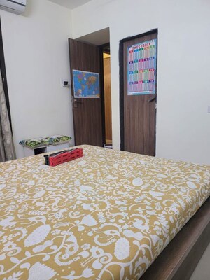 Bedroom in 2 BHK Apartment at Sector 16 Ghansoli – for Rent