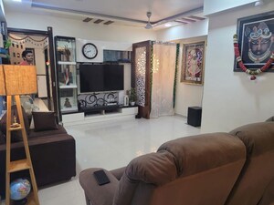 Living Room in 2 BHK Apartment at Sector 16 Ghansoli – for Rent