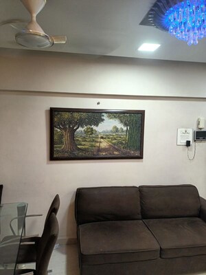 Living Room in 2 BHK Apartment at Sector 16 Ghansoli – for Rent