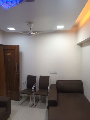Living Room in 2 BHK Apartment at Sector 16 Ghansoli – for Rent