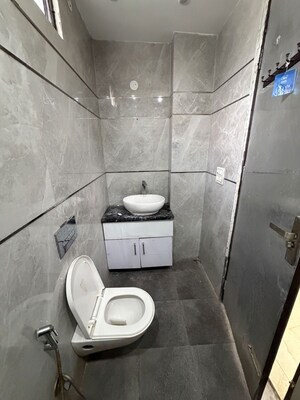 Bathroom in 2 BHK Builder Floor at Patel Nagar – for Rent