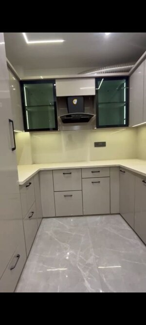 Kitchen in 3 BHK Builder Floor at Mahavir Enclave – for Sale