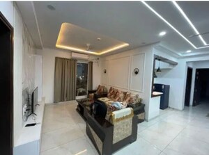 Kitchen in 3 BHK Apartment at Rishita Manhattan, Gomti Nagar – for Rent