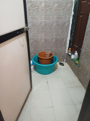 Bathroom in 1 BHK Apartment at Ghansoli Sector 21 – for Rent