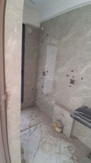 Bathroom in 3 BHK Apartment at Laxmi Madhuvan, Malad East – for Rent