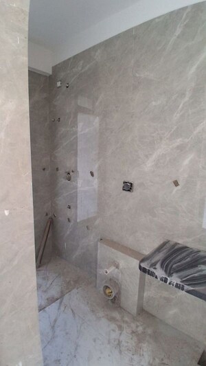 Bathroom in 3 BHK Apartment at Laxmi Madhuvan, Malad East – for Rent