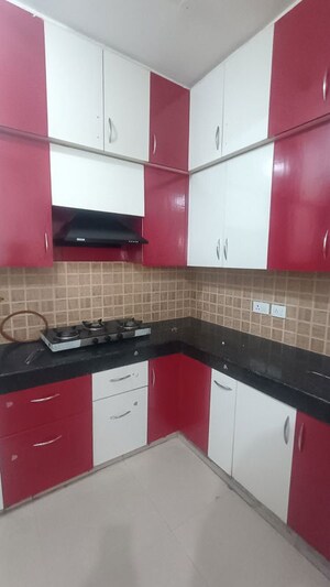 Kitchen in 2 BHK Apartment at Mahagun Mywoods, Sector 16c Greater Noida – for Rent