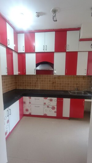 Kitchen in 3 BHK Apartment at Mahagun Mywoods, Sector 16c Greater Noida – for Rent