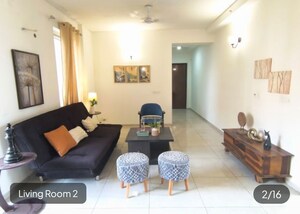 Living Room in 3 BHK Apartment at Emaar Imperial Gardens, Sector 102 – for Sale