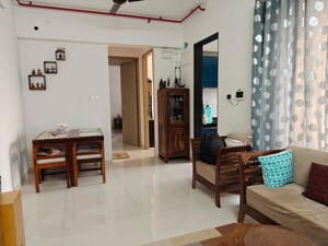 Living Room in 2 BHK Apartment at Tricity Eros, Kharghar – for Sale
