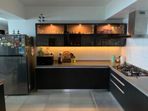 Kitchen in 4 BHK Apartment at Tata Primanti-Tower Residences, Sector 72 – for Rent