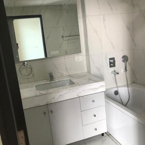 Bathroom in 3 BHK Apartment at Tata Primanti-Tower Residences, Sector 72 – for Rent