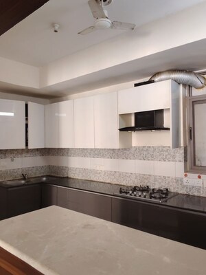 Kitchen in 3 BHK Apartment at Unitech Uniworld Gardens 2, Sector 47 – for Rent