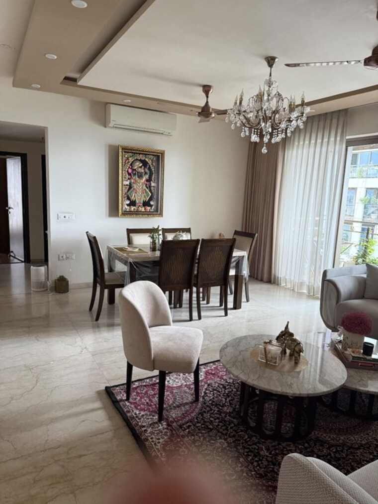 Living Room, tata-primanti-tower-residences 3 Bedroom 2550 Sq.Ft. Apartment In Sector 72 Gurgaon 10753248