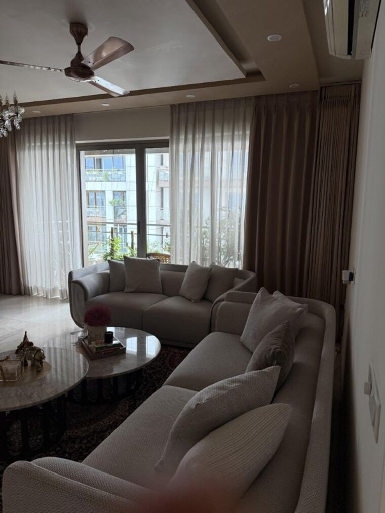 Living Room, tata-primanti-tower-residences 3 Bedroom 2550 Sq.Ft. Apartment In Sector 72 Gurgaon 10753248