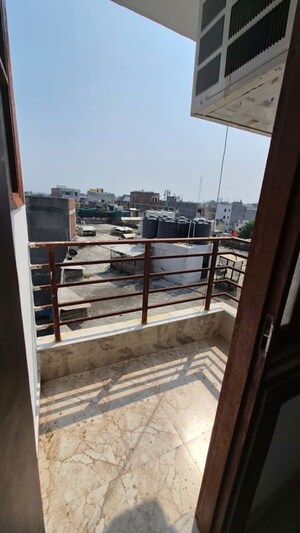 Balcony in 1 RK Builder Floor at Freedom Fighters Enclave – for Rent