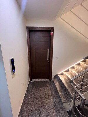 Staircase in 3 BHK Builder Floor at Sushant Lok I – for Rent