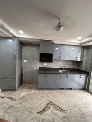Kitchen in 3 BHK Builder Floor at Sushant Lok I – for Rent