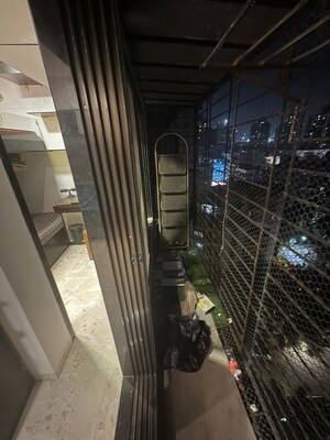 Balcony in 1 BHK Apartment at Amit Estate, Andheri West – for Rent