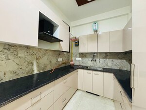 Kitchen in 4 BHK Builder Floor at Saket – for Rent