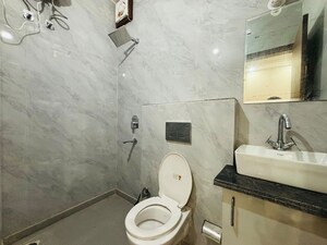 Bathroom in 4 BHK Builder Floor at Saket – for Rent
