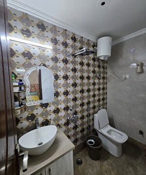Attached Bathroom in 3 BHK Apartment at Saket – for Rent