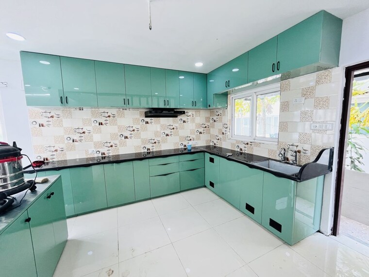 Kitchen, sark-garden-villas 3.5 Bedroom 2500 Sq.Ft. Villa In Mokila Hyderabad 10768891