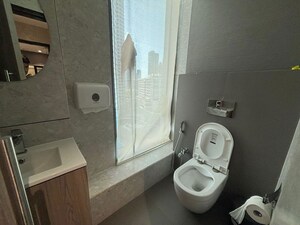 Bathroom in  Office Space at One Lodha Place, Lower Parel – for Sale