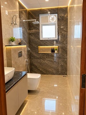 Bathroom in  Builder Floor at BPTP District 3, Sector 85 – for Sale
