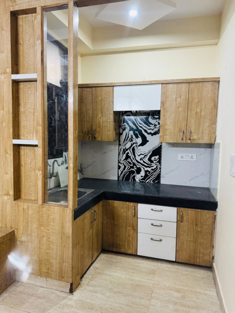 Kitchen, niti khand i 2 Bedroom 1000 Sq.Ft. Builder Floor In Niti Khand I Ghaziabad 10768966