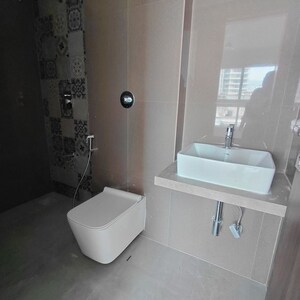 Attached Bathroom in 2 BHK Apartment at Group Satellite Elegance, Goregaon East – for Rent
